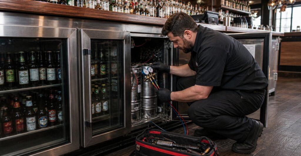 Beer cooler repair Los Angeles