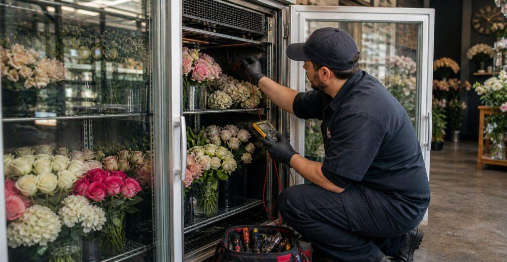 Flower cooler repair in Los Angeles